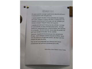 Projectepoesiavisualsiria festatematica 1516