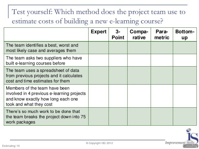 free consultant project estimating software free consultant project estimating software