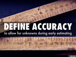 Project Estimation