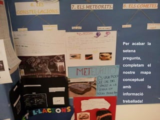 Per acabar la
setena
pregunta,
completam el
nostre mapa
conceptual
amb la
informació
treballada!
 