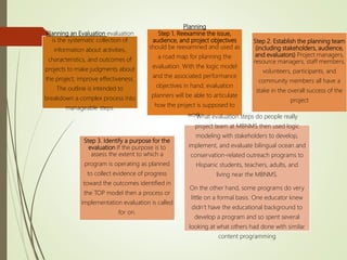 Project evaluation | PPTX