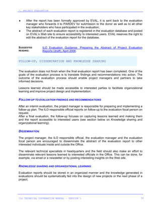 Project evaluation | PDF