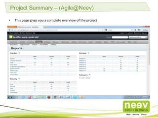 Project Execution @ Neev