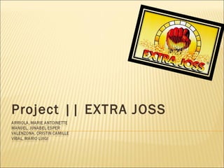 Project || EXTRA JOSS 