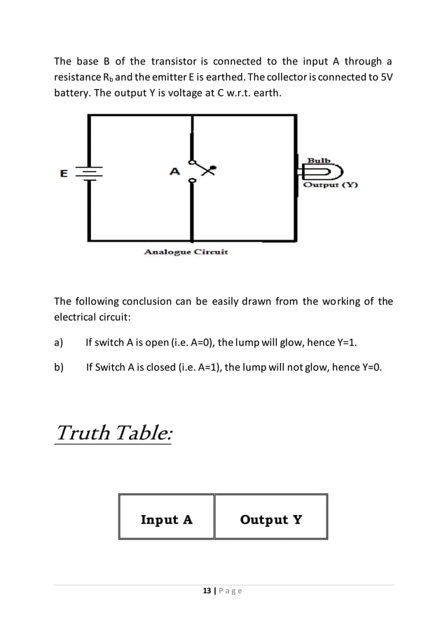 physics investigatory project class 12 on logic gates ,boolean algebra
