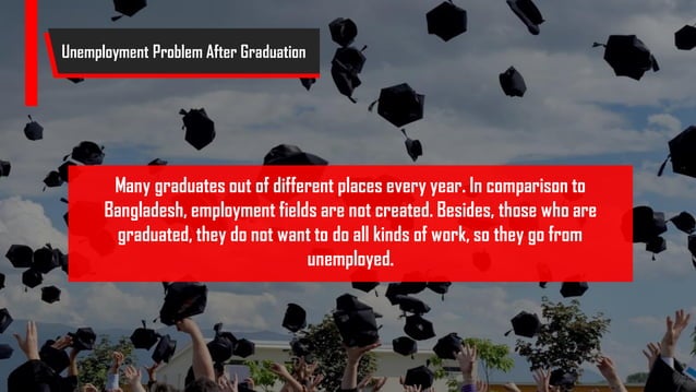 Unemployment Problem After Graduation . | PPT