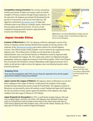 Japanese Imperialism on China | DOCX