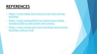 Net zero energy building power, contents | PDF