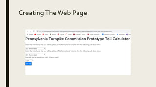 CreatingTheWeb Page
 