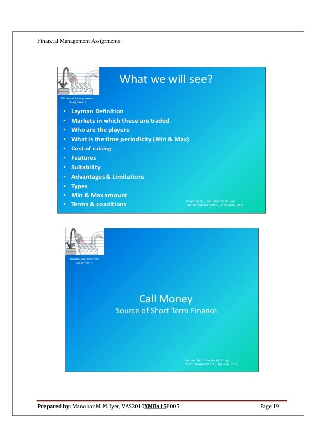 Contoh Assignment Financial Management - Contoh Soap