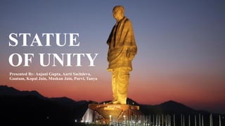 Comprehensive Analysis of the Statue of Unity: Engineering, Tourism ...
