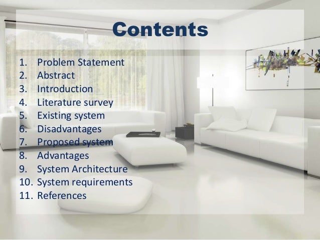 Project on home automation Project on home automation