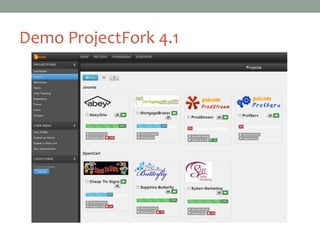 Demo ProjectFork 4.1
 