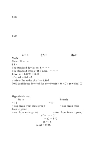 Project for MA135 You are doing research on balance and fitn.docx