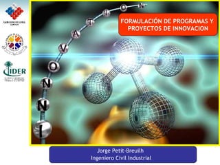 Jorge Petit-Breuilh  Ingeniero Civil Industrial FORMULACIÓN DE PROGRAMAS Y  PROYECTOS DE INNOVACION 