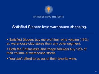 Project genome wine consumer research