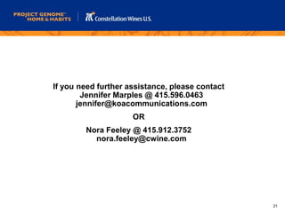 Project genome wine consumer research