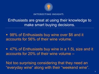 Project genome wine consumer research