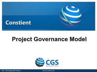 Project Governance Model
 