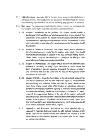 Project guideline | PDF