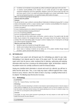 Project guideline | PDF