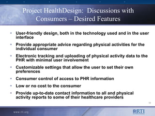Project HealthDesign