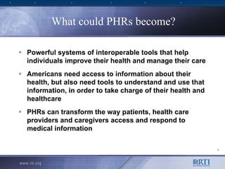 Project HealthDesign