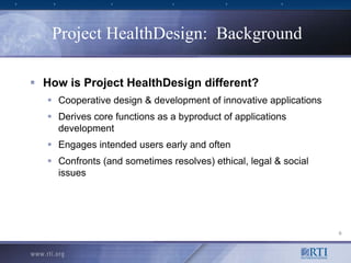 Project HealthDesign