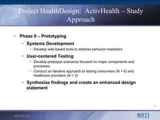 Project HealthDesign