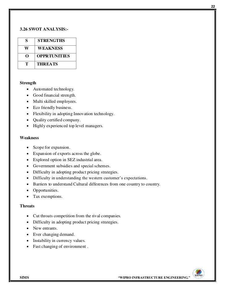 Wipro Organisation Structure Chart