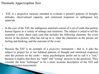 Projective Rests Tat Projective tech. | PPTX