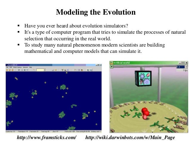 Computer Program Simulate Natural Selection Computer Program Simulate Natural Selection