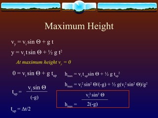 Projectile motion | PPT