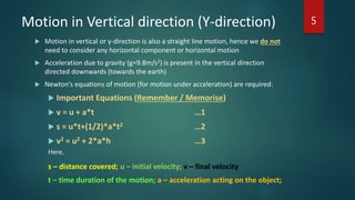 Projectile motion 1 | PPT