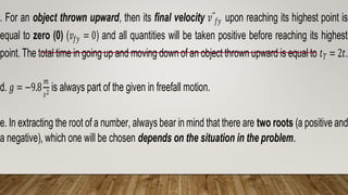 Uniformly Accelerated Motion and Free Fall Motion_NOTES.pptx
