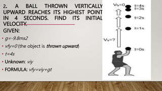 Uniformly Accelerated Motion and Free Fall Motion_NOTES.pptx
