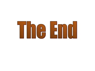 The End 