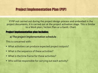 Project Implementation | PPT