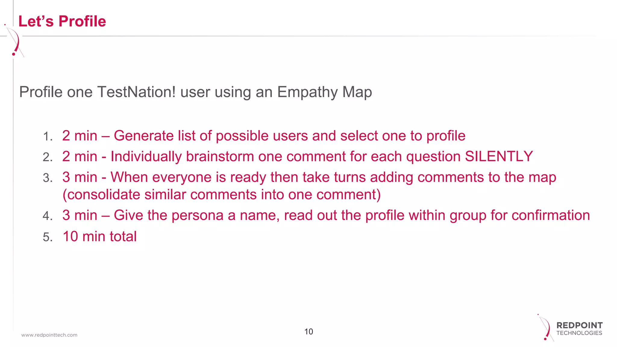 Project inception mke agile june 2013 | PPT