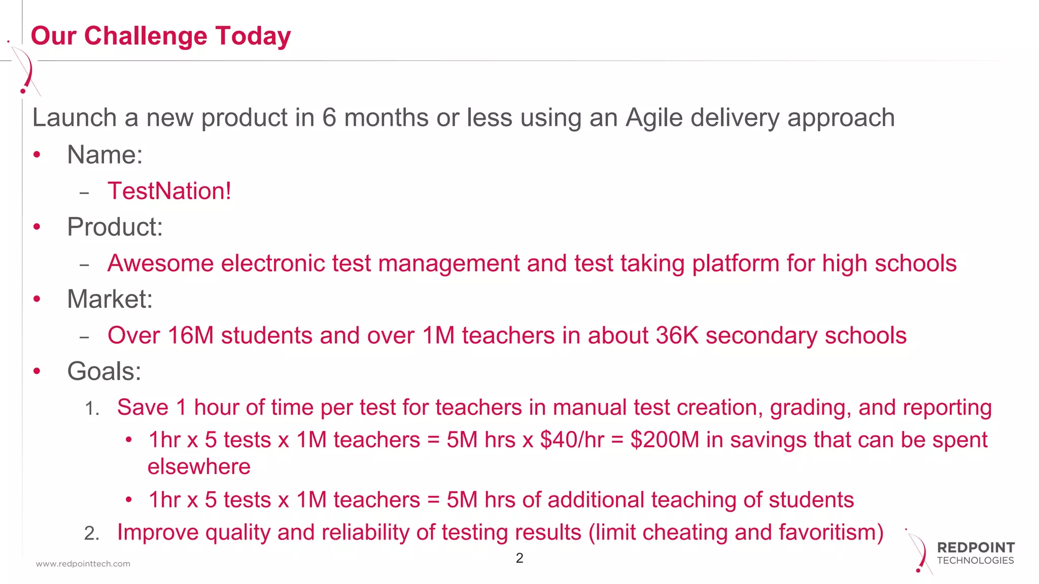 Project inception mke agile june 2013 | PPT