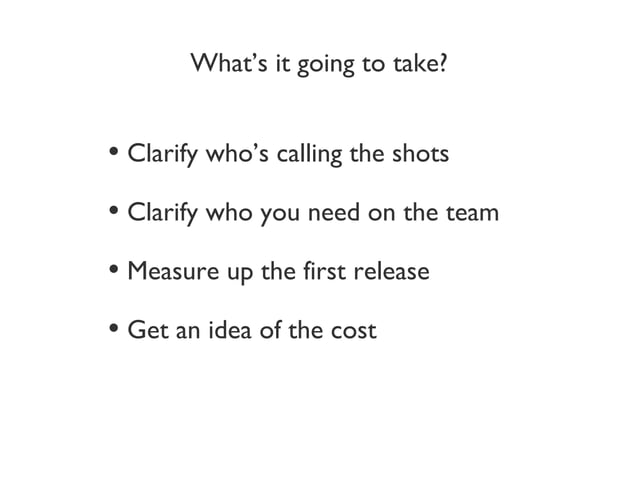 Project inception | PPT