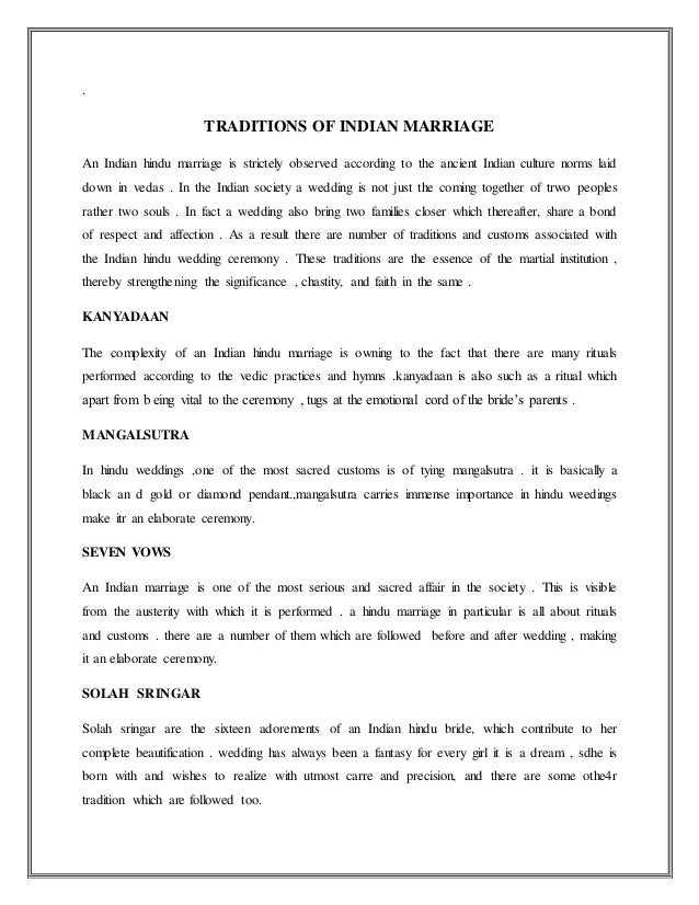 Indian Marriages Vs Western Marriages