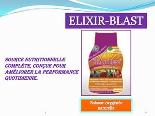 SOURCE NUTRITIONNELLE
Complète, conçue pour
Améliorer la performance
Quotidienne.




             1             21
 