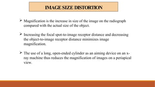 Magnification Radiograph Comprehensive Overview of Projection Geometry in Dental Radiography | PPTX