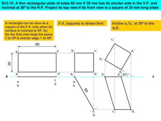 Projection of planes | PPT