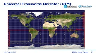 Universal Transverse Mercator (UTM)
14
 