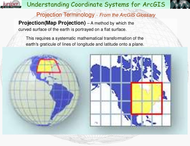 Understanding Coordinate Systems and Projections for ArcGIS