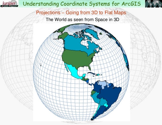 Understanding Coordinate Systems and Projections for ArcGIS