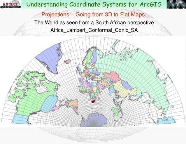 Understanding Coordinate Systems and Projections for ArcGIS