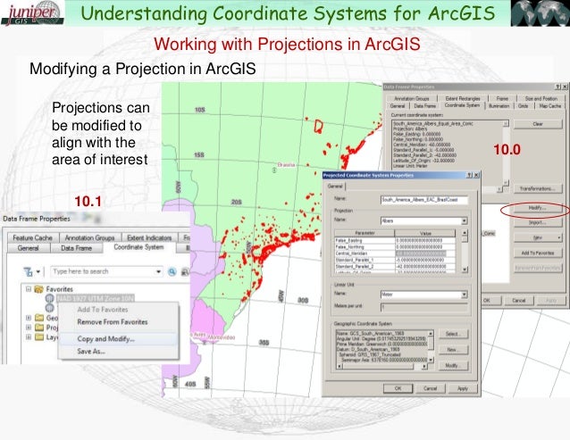 Understanding Coordinate Systems and Projections for ArcGIS